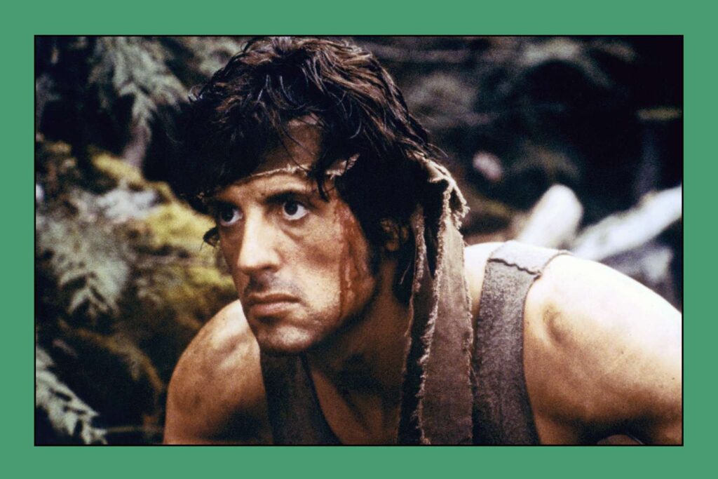 As you look at the 'RAMBO "movies, from' first blood 'for the last blood'