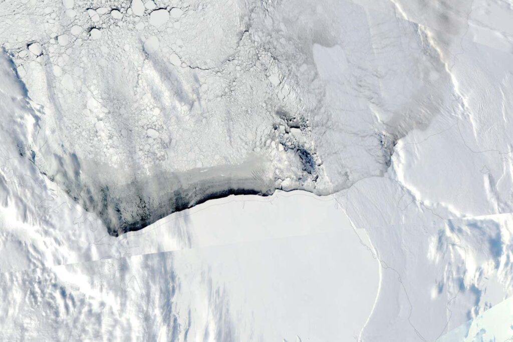 Antarctic ice sheet can be less vulnerable to collaborate as expected