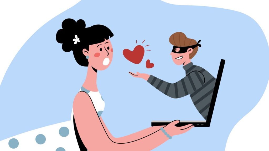 How do you protect yourself from online romancecamms