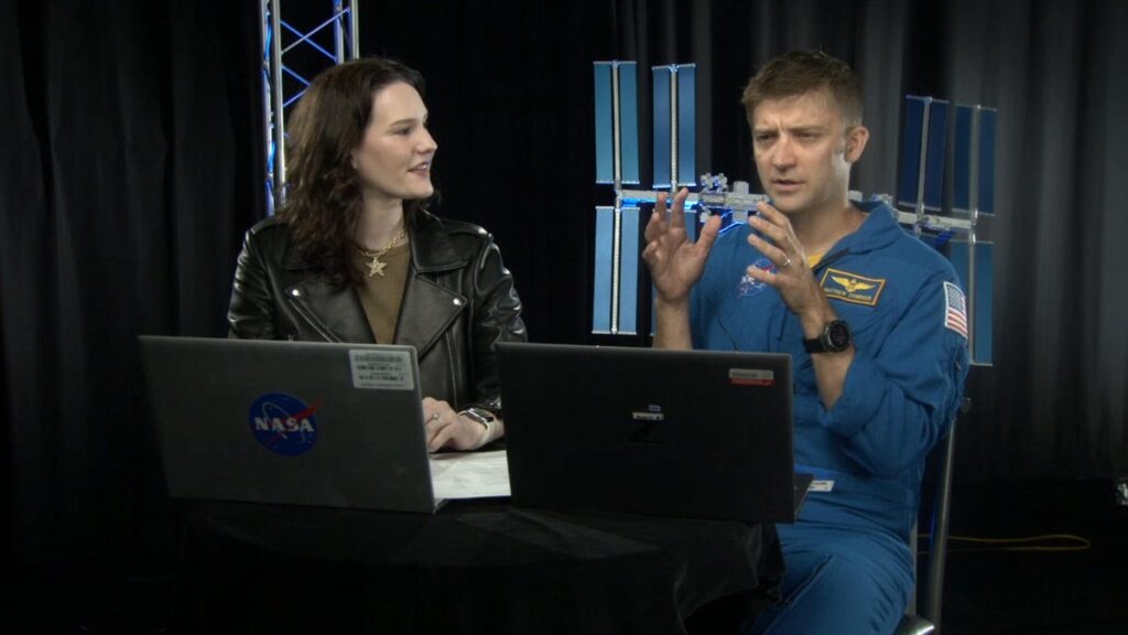 NASA first shows interactive twitch sticks as many astronauts like coffee