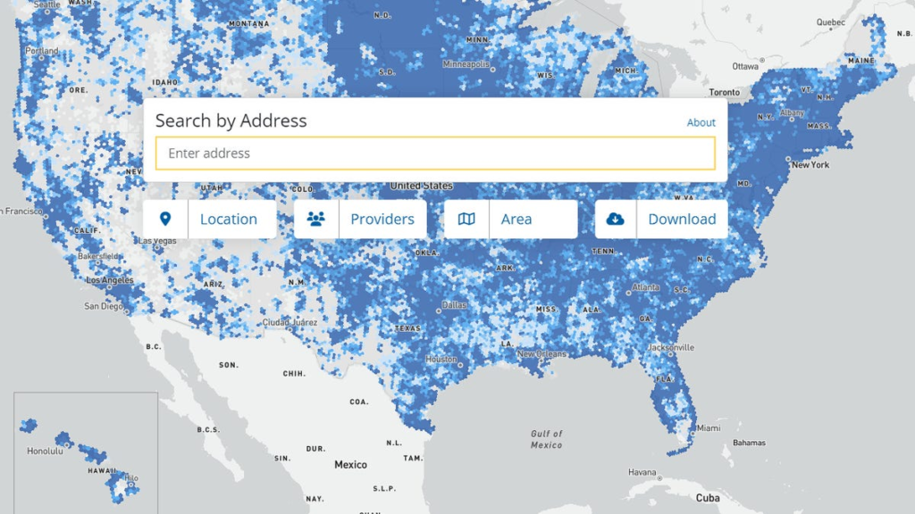 FCC Broadband card guide: What it tells us about internet connection transit