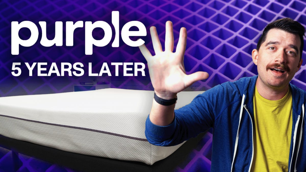 I slept at a purple-rule in 5 years. Here's all you need to know